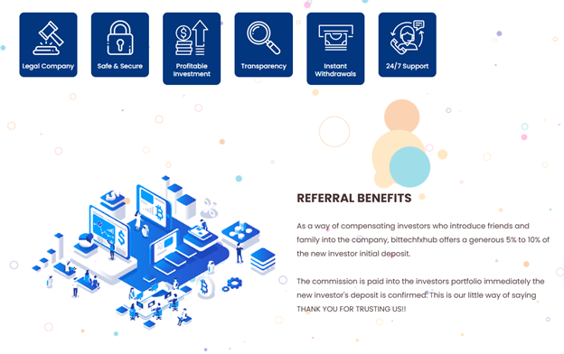 BITTECHFXHUB 2 скрин