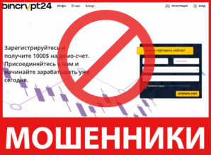 BinCrypt24 лицевая сторона скрин