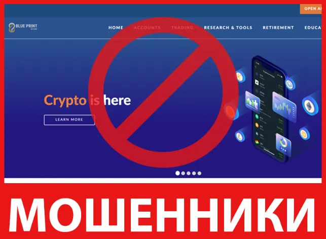 BluePrintOptions лицевая сторона скрин