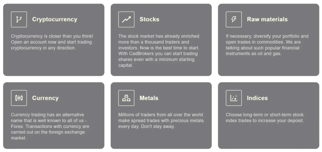 CadBrokers 1 скрин