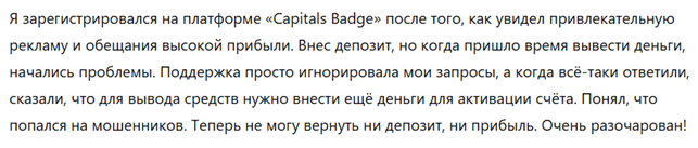 Capitals Badge 3 скрин