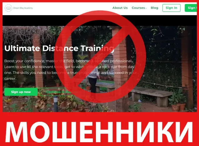 Dream Way Academy лицевая сторона скрин