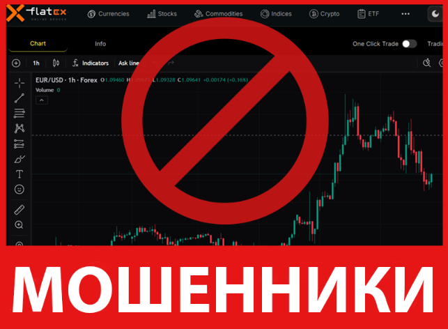 FLATEX лицевая сторона скрин