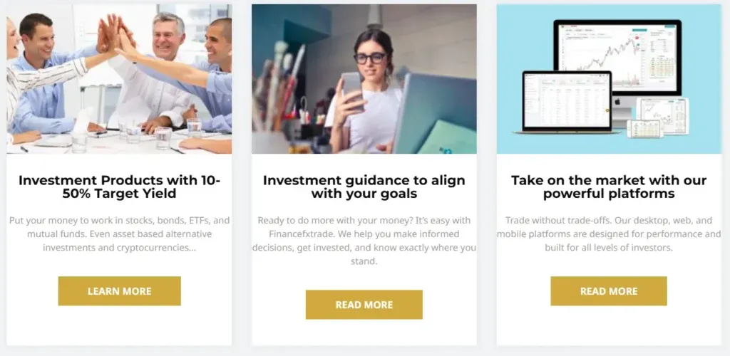 Financefxtrade 2 скрин