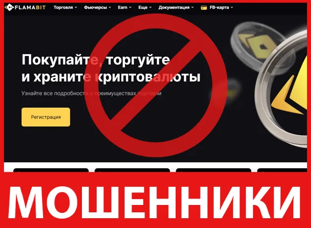 Flamabit лицевая сторона скрин