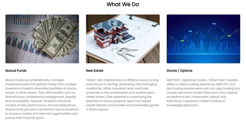 Trillium Vest Capitals 1 скрин