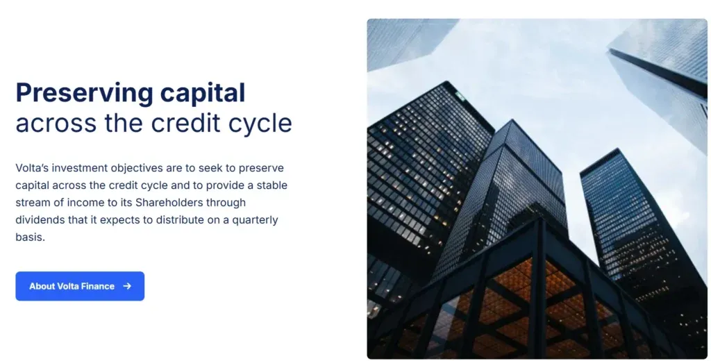 Volta Finance 2 скрин