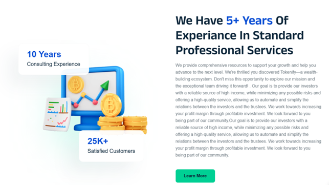 WealthTokenify 1 скрин