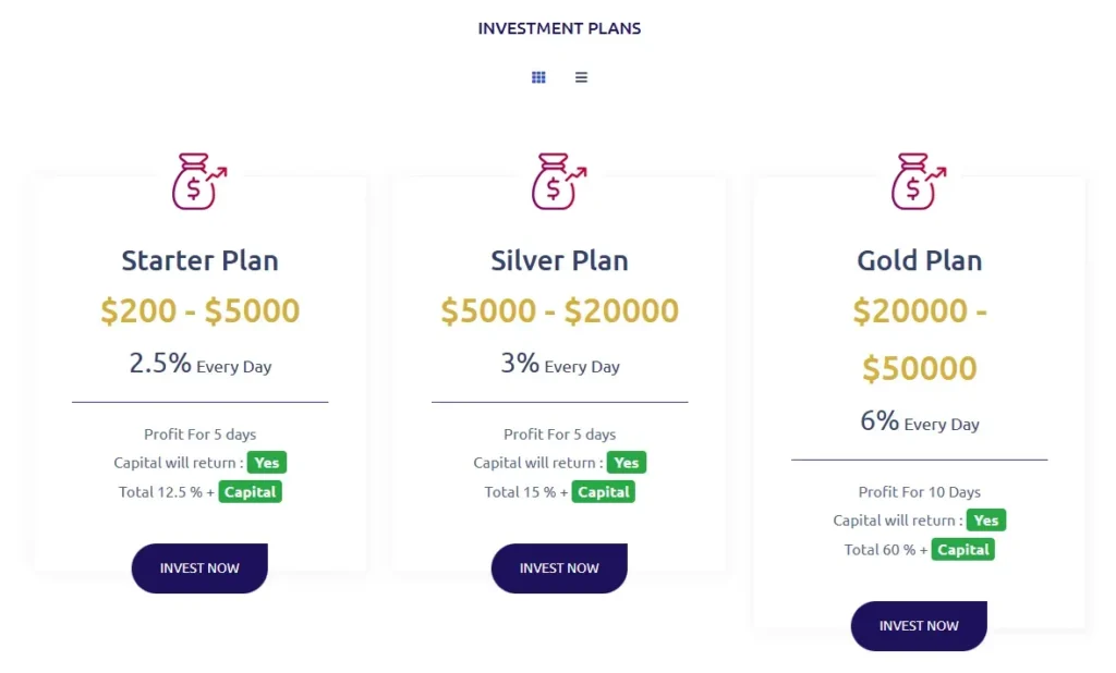 DK Investment 2 скрин