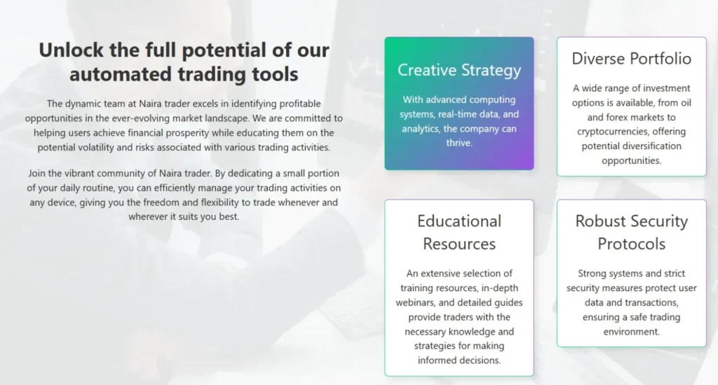 Naira Trader 1 скрин