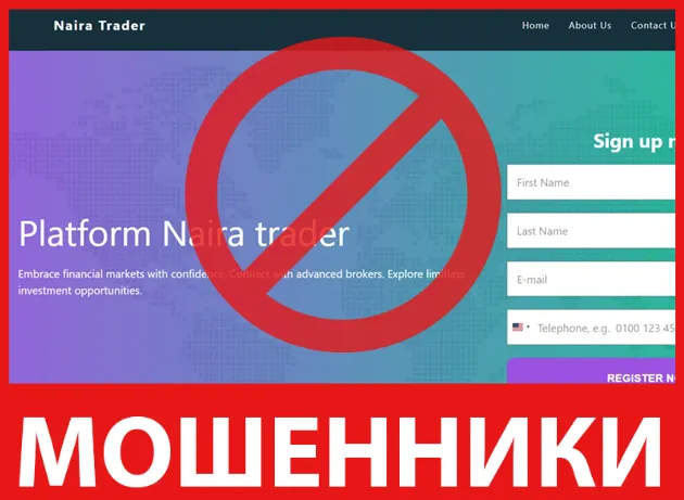 Naira Trader лицевая сторона скрин