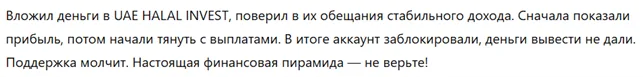 UAE HALAL INVEST 1 скрин