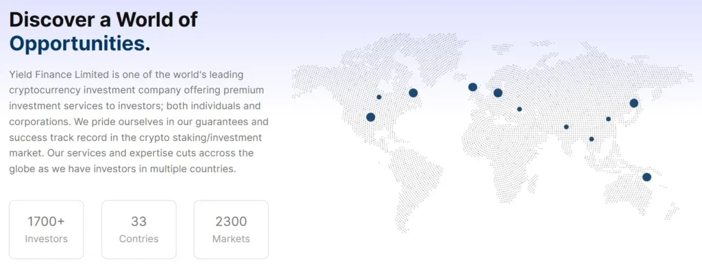Yield Finance 1 скрин