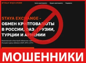 Staya Exchange лицевая сторона скрин
