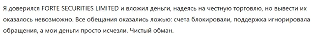 FORTE SECURITIES LIMITED 3 скрин