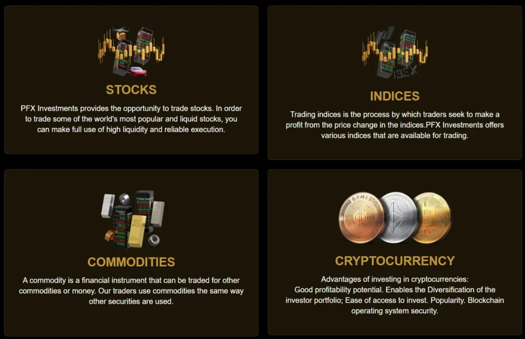 PFX Investments 1 скрин