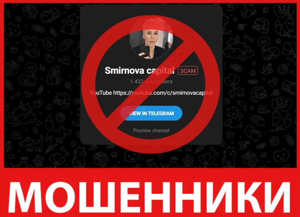 Smirnova capital лицевая сторона скрин