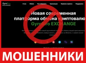 GyroBiro EXCHANGE лицевая сторона скрин