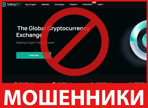 Trevybit лицевая сторона скрин