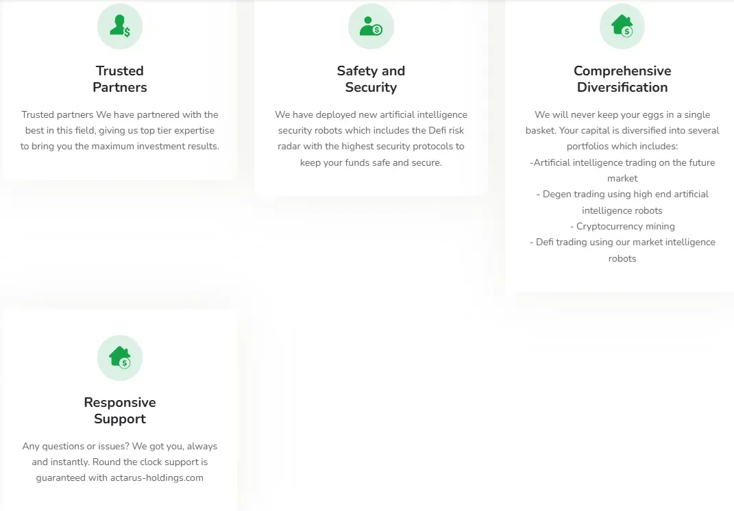 Arvela Holdings 1 скрин