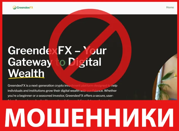 GreendexFX лицевая сторона скрин