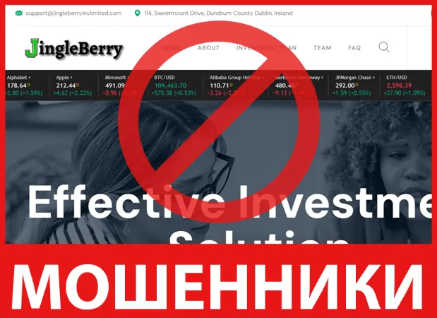 Jingleberry лицевая сторона скрин