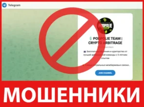 Podpolie Team Crypto Arbitrage лицевая сторона скрин