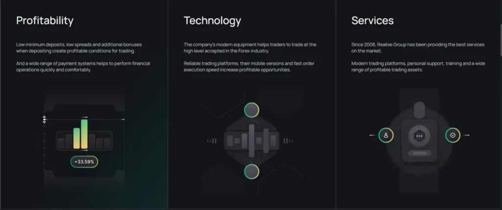 Realise Group 1 скрин