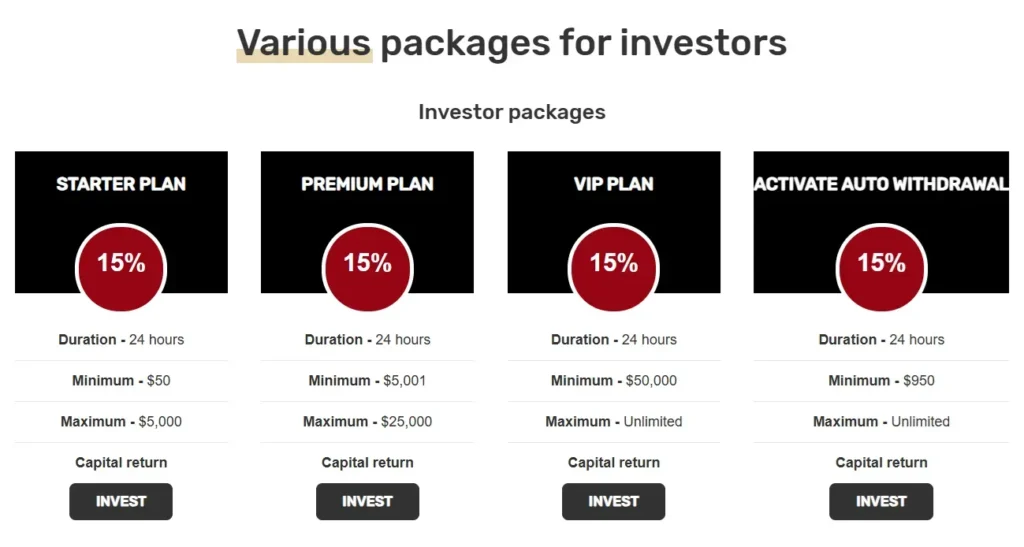 Pro Capital Trust LTD 2 скрин