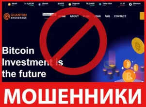 Quantum Brokerage лицевая сторона скрин