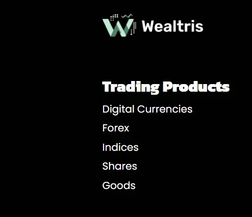 Wealtris Trading 1 скрин